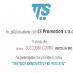 In collaborazione con CS Promotion s.n.c. ATTESTATO “Metodi Innovativi di Pulizia”